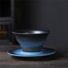 Coffee Cup And Saucer Set, Wind Ceramic Cup, Creative Cup, Retro Coarse Pottery