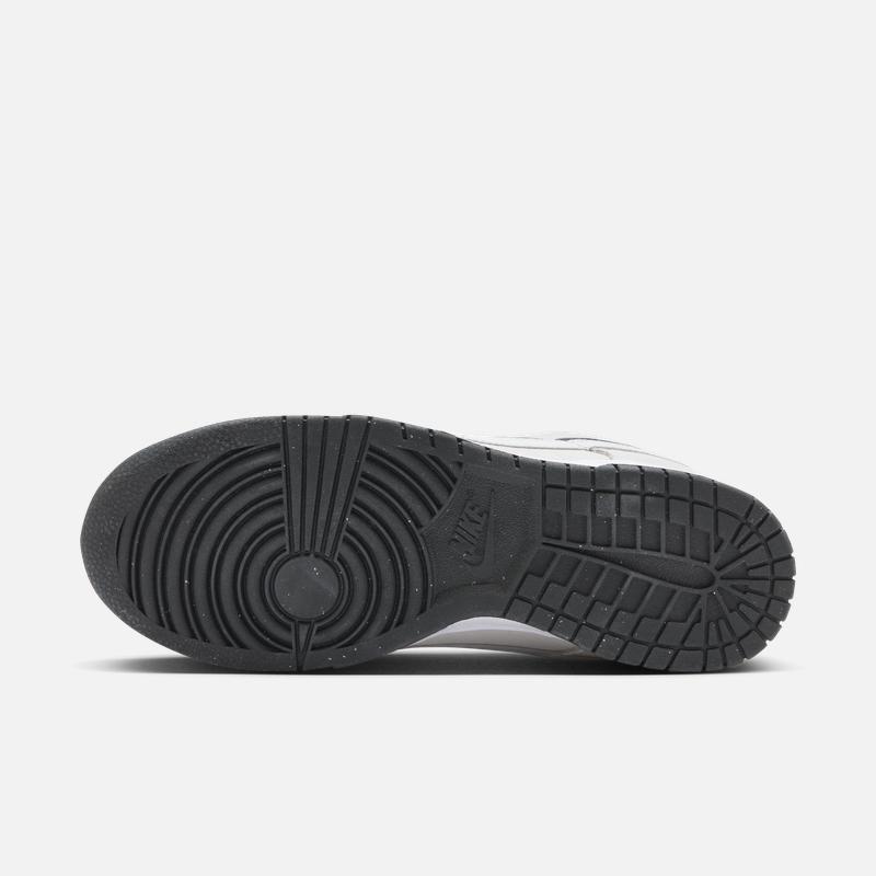 Nike Women's Lightweight Leather Sport Shoes with Winter Flat Rubber Sole - NIKE DUNK LOW HV180