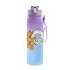 Cartoon Letter Printed Lovely A-Z 750ml Water Bottle Large Capacity Drinking Cup Portable Outdoor Sports Water Cup Children Gift