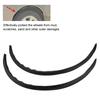 Car Wheel Eyebrow Mudguard  or   NaFender  or High Quality   Black ABS Material 28.3-28.7 Inch