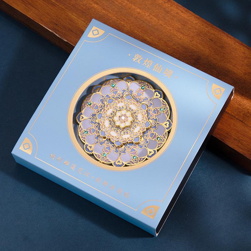 Original Dunhuang Geiform Pattern Rotating Refrigerator Poster - National Trend Cultural Creative Souvenir Creative Artwork