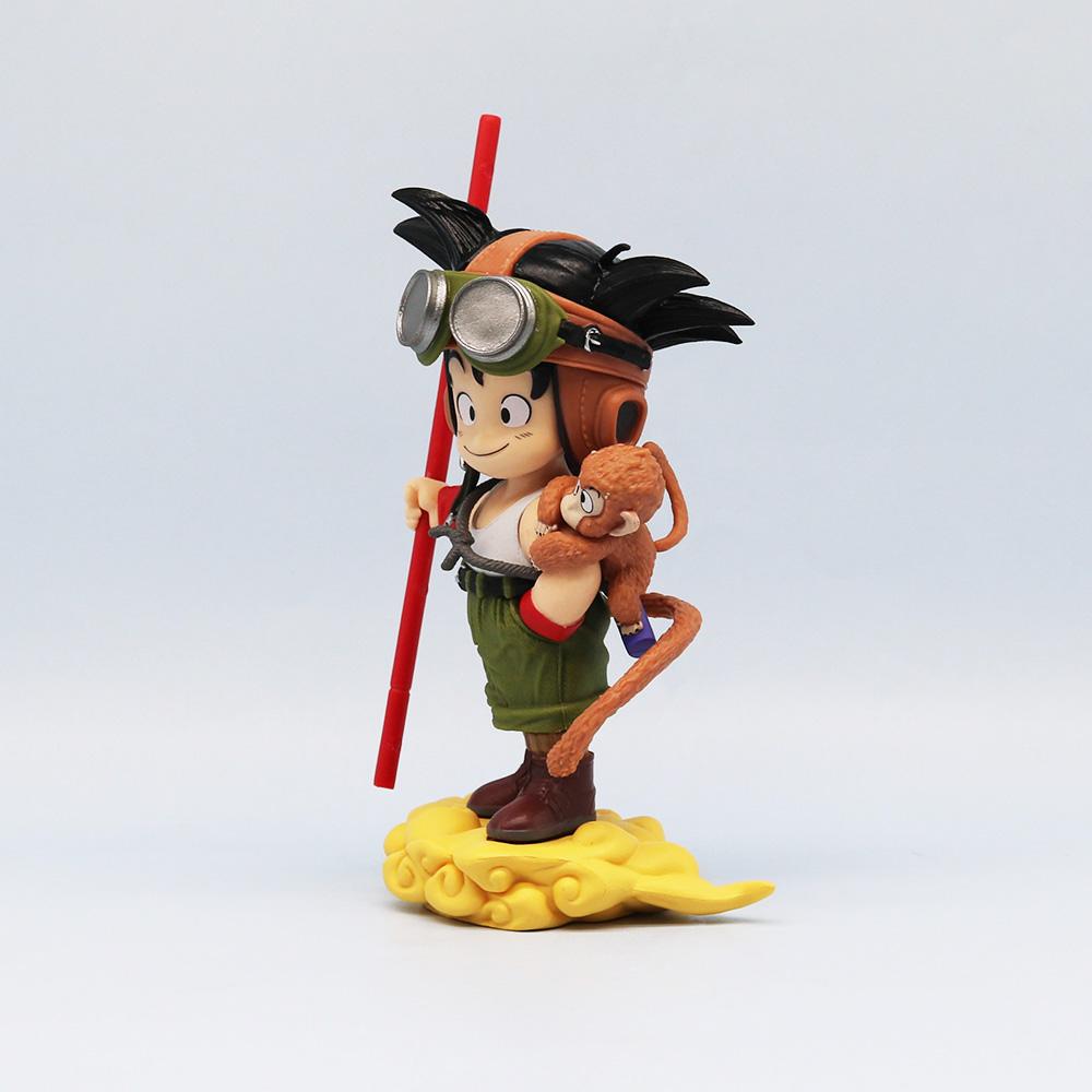 16cm Anime Drogan Boll Son Gocool Figure With Monkey Kid Gocool Action Figure Pvc Statue Collection Model Toys Gifts