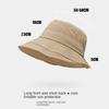 Spring and Summer Casual Japanese Style Fisherman Hat Sun-Proof UV Protection Sun Hats Quick-Drying Camping Alpine Cap Summer
