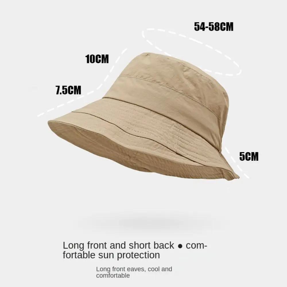 Spring and Summer Casual Japanese Style Fisherman Hat Sun-Proof UV Protection Sun Hats Quick-Drying Camping Alpine Cap Summer