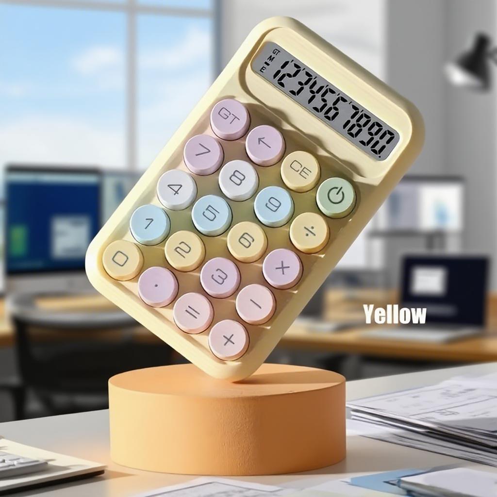 1pc Big Button Portable Children's Calculator-a Friendly Counting Tool Suitable for Children