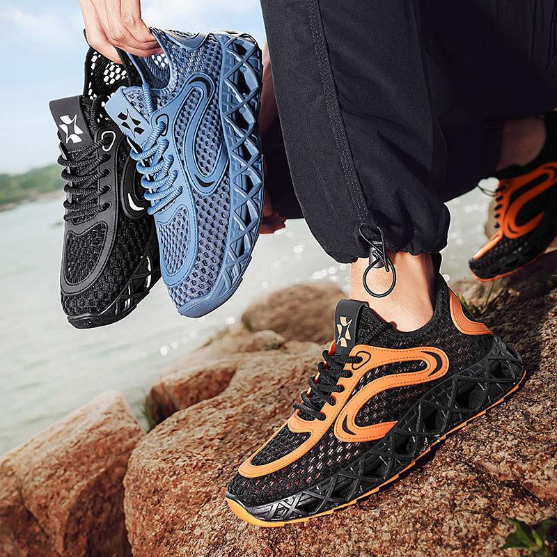 Mesh Shoes For Men Sneakers Casual Breathable Sports Outdoor Summer Tennis Running Designer Hiking Luxury Platform Loafers