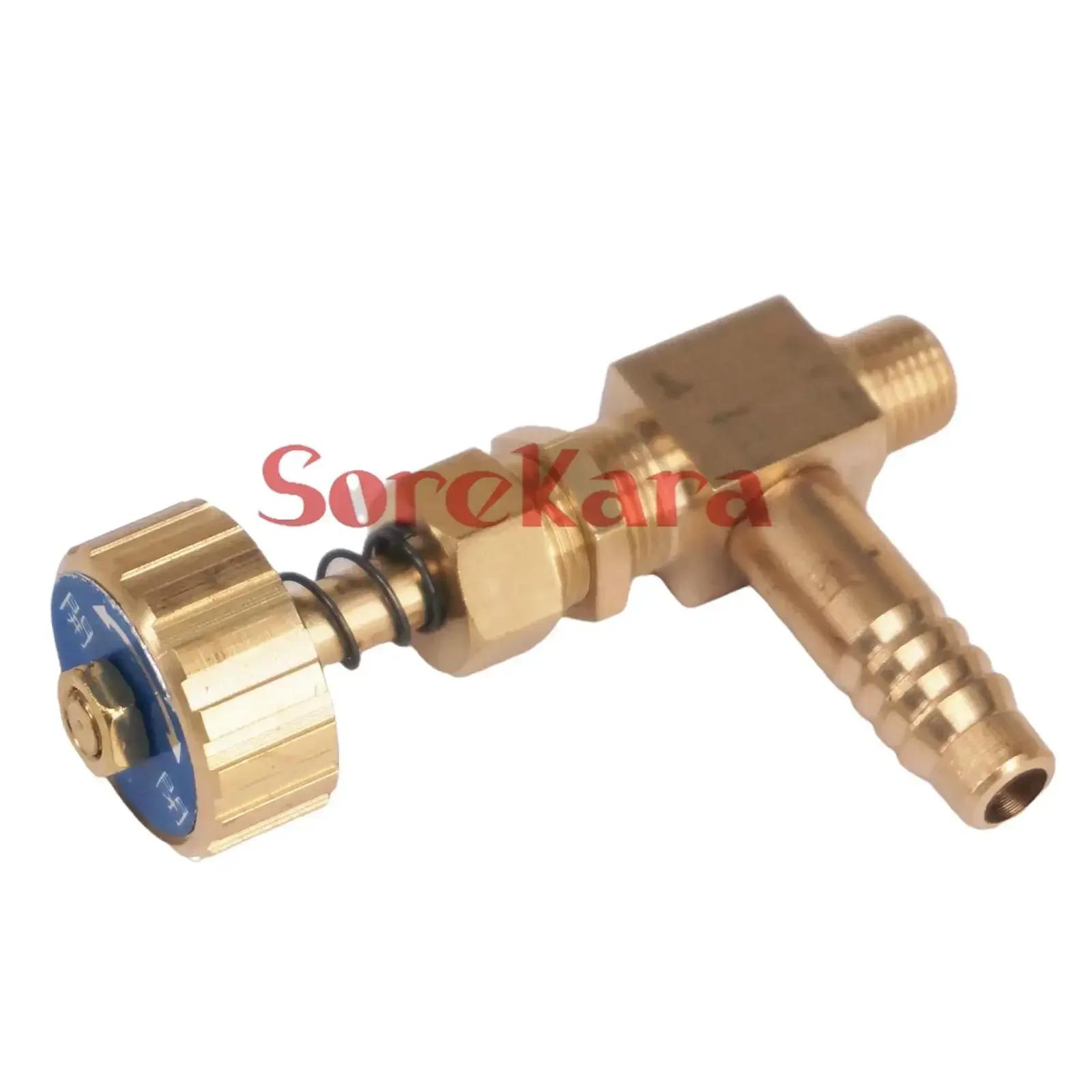

6.5/8/10mm Hose Barbed M10x1 Elbow/3 Ways Brass Needle Valve Adjust Control Valve Gas Valve With Spring (Bronze Yellow,Barbed 10mm&Thread M10x1) бронза жовтий колір