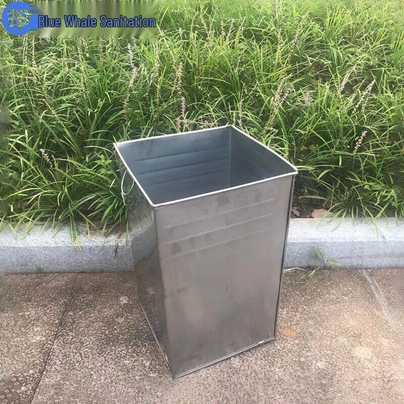 Stainless Steel Square Trash Can