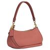Coach Ashton 25 Fashion Solid Pebble Leather Shoulder Bag Medium Unisex Shoulder Bag Pink CM079-IMS9Q