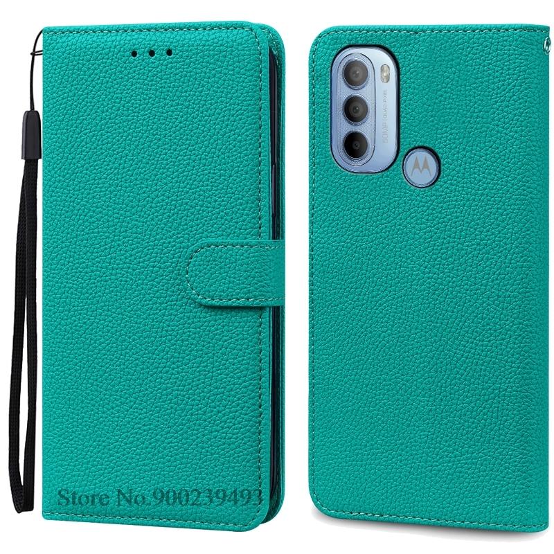 

Для Motorola G41 чехол силиконовый кошелек откидной чехол для Moto G41 чехол кошелек кожаный чехол для Motorola G41 чехол Fundas Coque For Motorola G41 циан