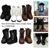 1 Paar 30cm Puppen Mode Schuhe Weibliche Puppen Stiefel Passend für 1/6 BJD Puppen Zubehör Leder Puppe Bunte Lange Knie Stiefel