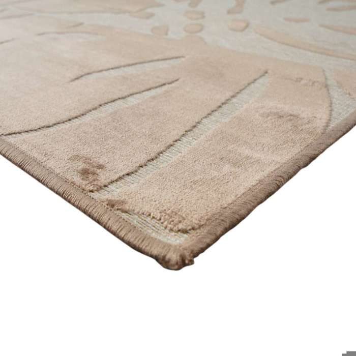 Tapis scandinave moderne doux marron 160x230