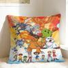 Anime D-DigimonS Pillow Case Cute Funny Pillow Cover Print Pillowcases For Sofa Home Decor