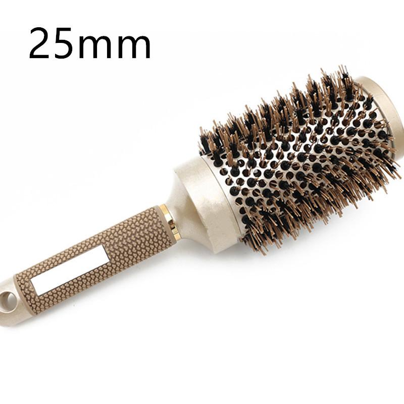 Professional Salon Styling Tools Round Hair Comb Hairdressing Curling Hair Brushes Comb Barrel Comb