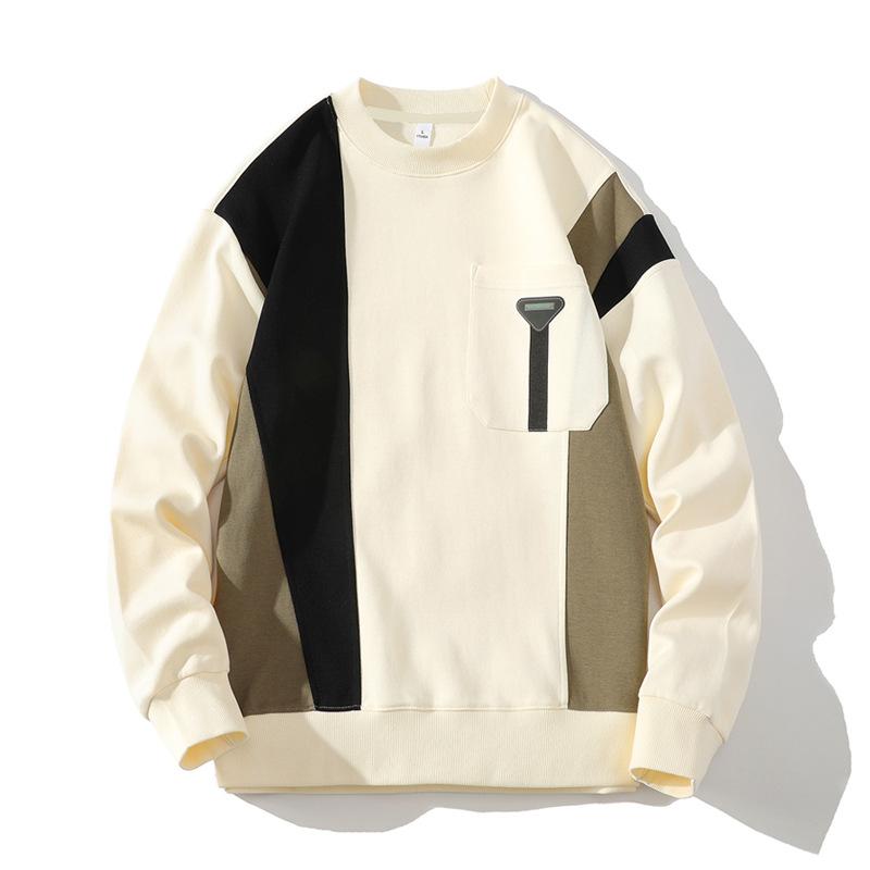 Lässiger Rundhals-Kapuzenpullover für Jugendliche im Frühling und Herbst, langärmelig, personalisiertes Sportoberteil
