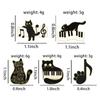 Zinc Zinc Alloy Kitten Girl Gifts Fashion Jewelry Women Cat Brooch Clothing Accessory Korean Style Brooch