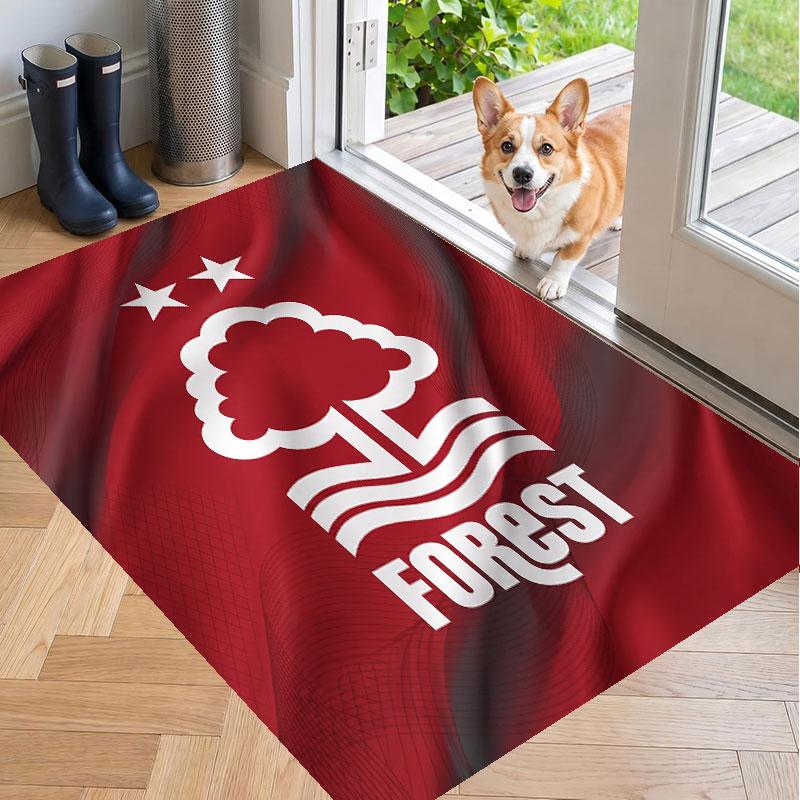 Soft Floor Carpet Nottingham Forest Pattern Area Rug Decorative Mat For Home Room Decoration