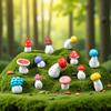 15 PCS Micro Landscape DIY Mushroom Decoration Set