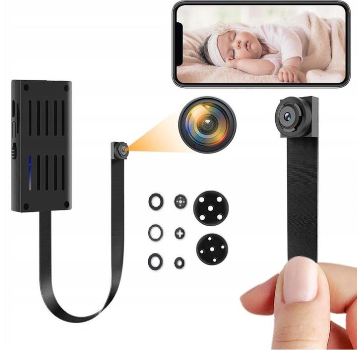 Mini Kamera Szpiegowska Ip Wifi Full Hd Ukryta