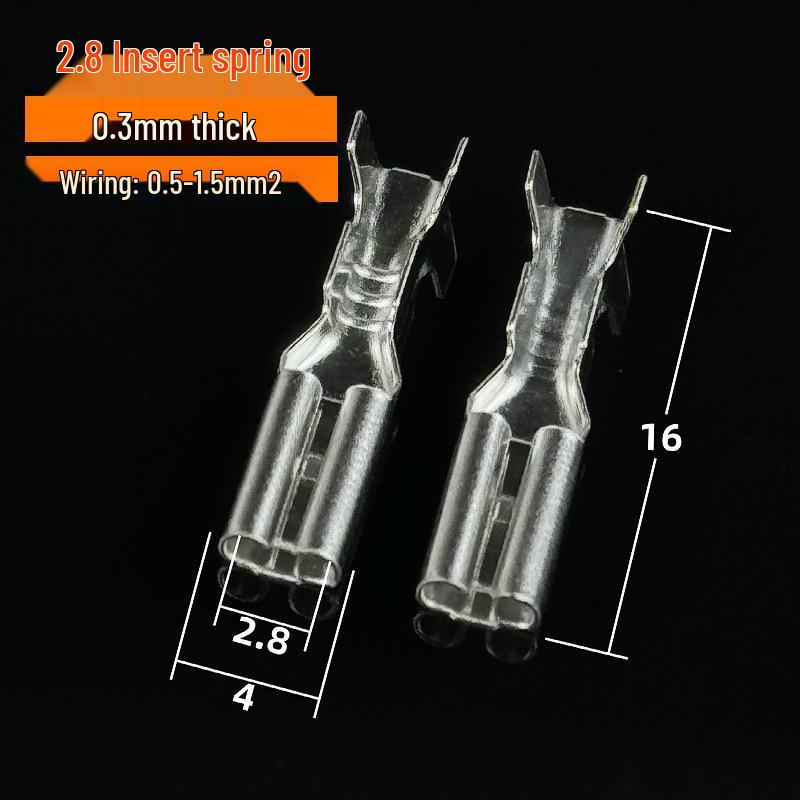 2.2/2.8/4.8/6.3 Spade Terminal Female & Male Wiring Connector Sheath
