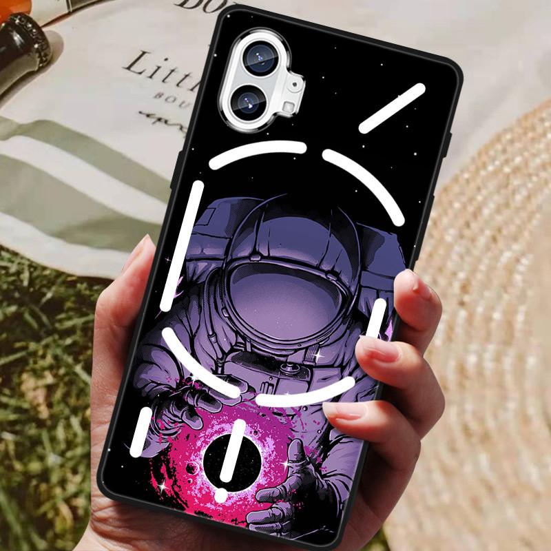 Hülle für Nothing Phone 1 One Phone1 (1) Hülle Schwarz Stoßfest Weiches TPU Schutzhüllen für Nothing Phone 2 two (2) (1) Stoßstange