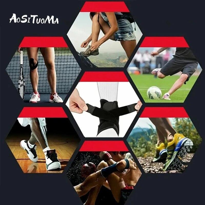 Unisex Breathable Pressure Achilles Tendon Brace - Perfect For Running, Cycling, Football & Badminton