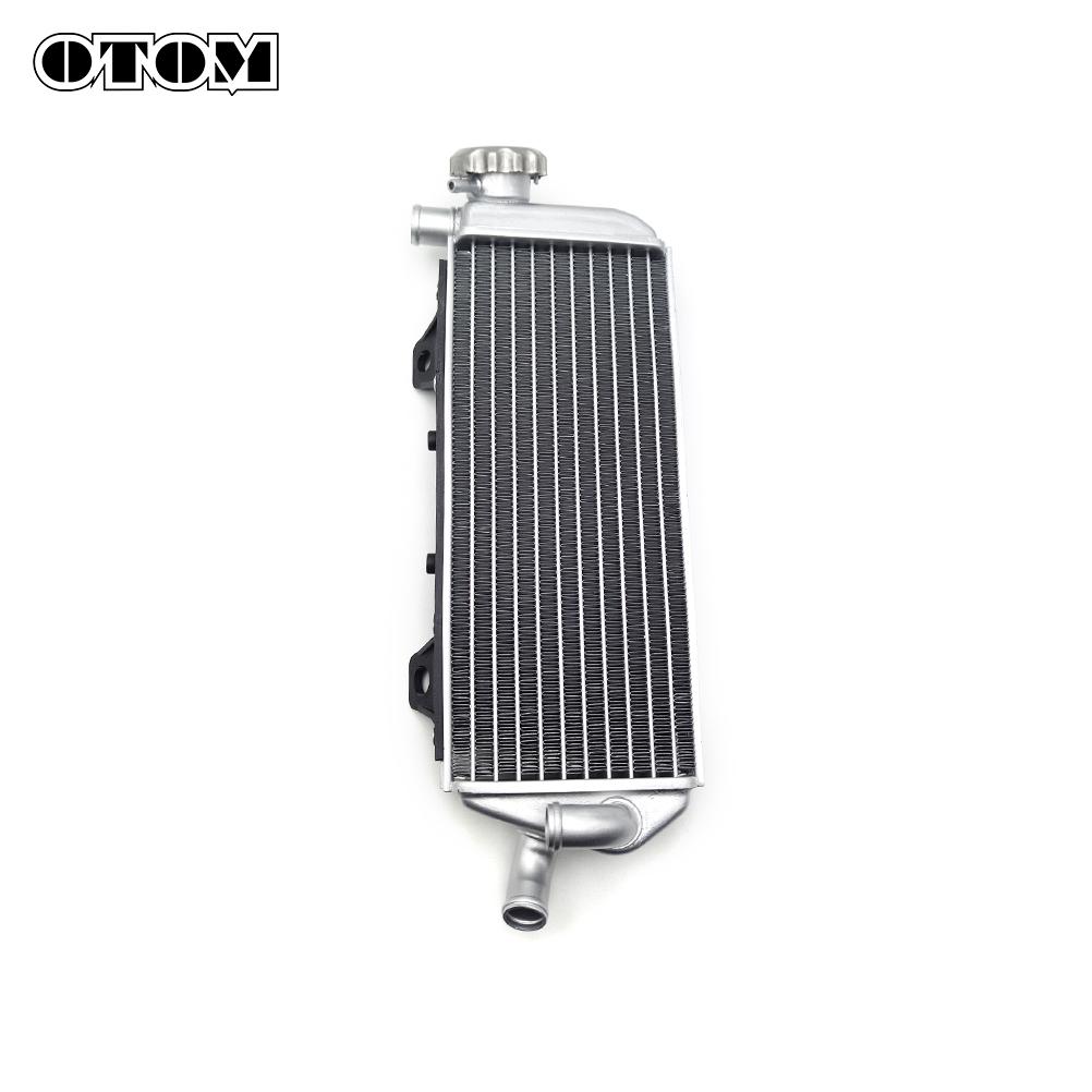 OTOM Motorcycle Radiator For KTM SX XCW TPI XC EXC TC TE TX MC EC 125 150 250 300 Left Right Aluminum Water Tank Cooling Cooler