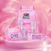K-Pop Witch Hunters Cartoon Printed Student Pencil Bag Lunch Bag Three-Piece Backpack