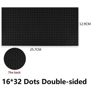 16X32 Baseplate Diy Assembled Building Blocks Baseplate 16*32 Classic Building Blocks Base Board Single Double-Sided Base Plate