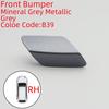Headlight Washer Nozzle Cover For BMW 320 323 325 328 F30 F31 M-Sport 2013-2018 Paint Sprayer Shell Lid Washer Jet Cap Auto Part