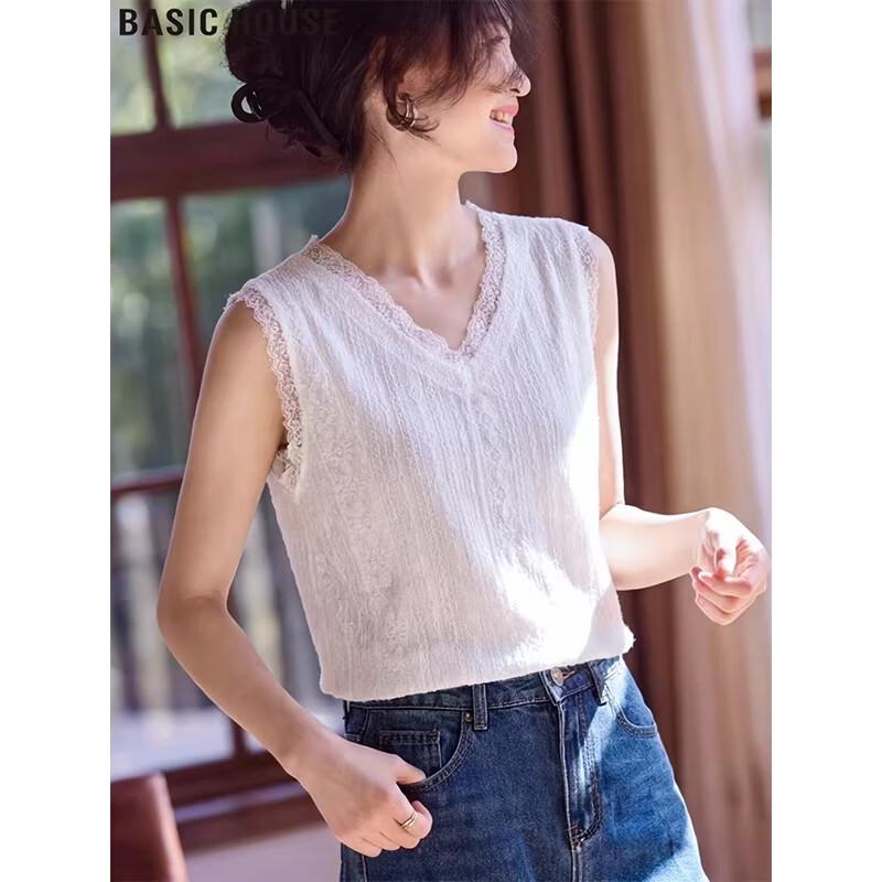 Basic House Women s Lace Camisole XL