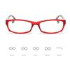Women's Elegant Reading Glasses New Fashionable Square Frame Blue Light Blocking Presbyopia Eyeglasses with Plus Diopter To+4.0