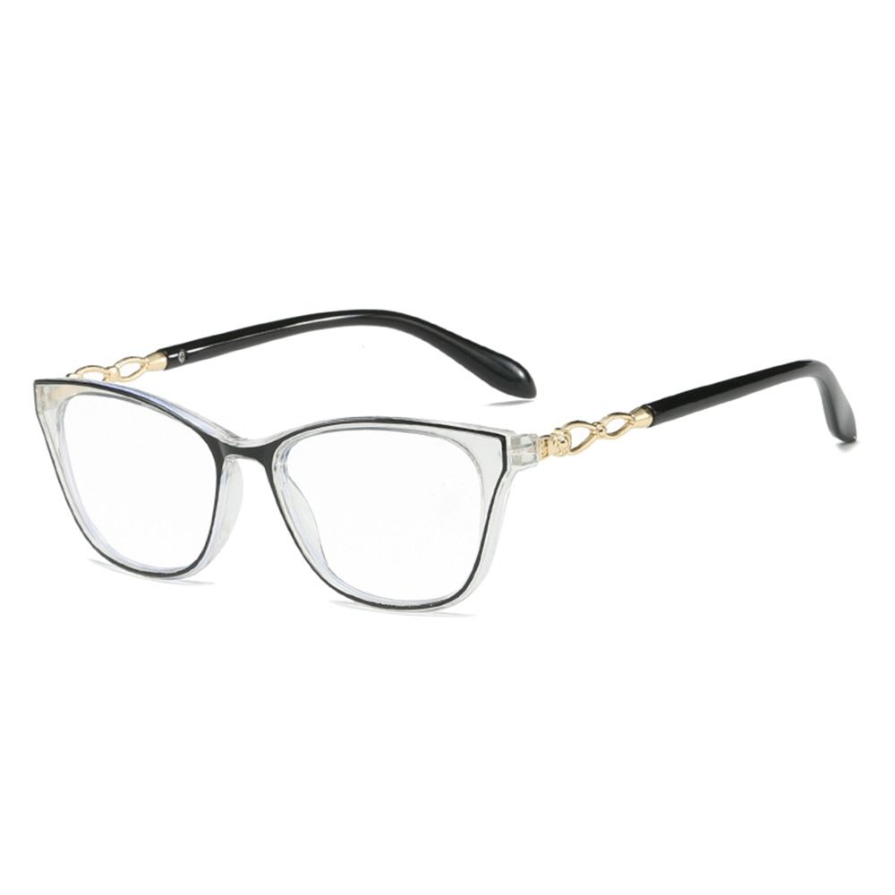 

Cat Eye Reading Glasses Women Fashion Anti-Blue Light Matal Prescription Eyeglasses Vintage Optical Presbyopic Eyewear +1.0~+4.0 1