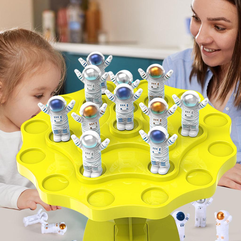 Balance Tree Game Toy Puzzle Early Educational Interactive Balance Tree Counting Game S Yellow 24