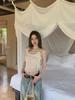 Original Wood Ear Flower Mesh Camisole for Women - Summer Vest