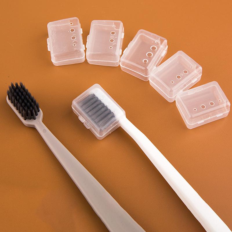 10Pcs Toothbrush Head Covers Case Cap Portable Travel Hike Camping Brush Protect Storage Organizer Bathroom Supplies