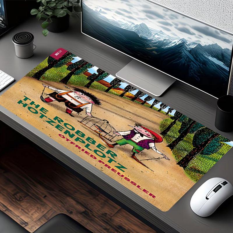 Der Rauber Hotzenplotz Print Mouse Pad, for Keyboard Pad Laptop PC Mat for Office Home Use, Desk Decor, Perfect Birthday Gift for Gamers