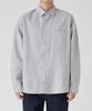 TOFFEE Oversized Oxford Shirt (Grey)