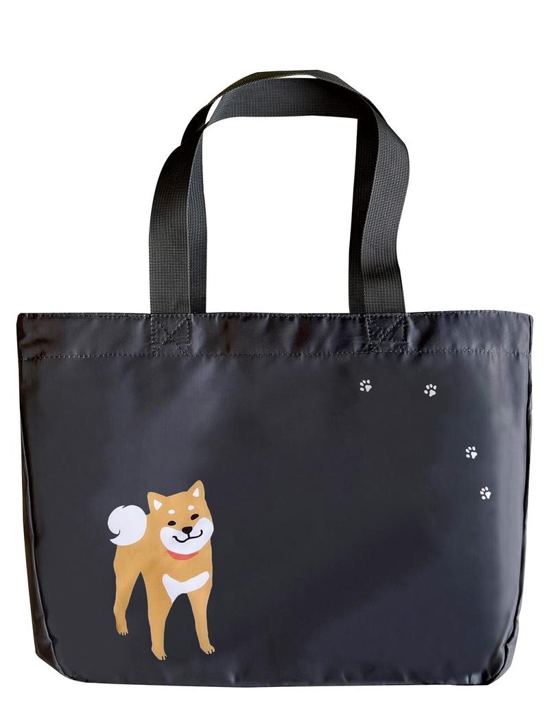 Onishi Ken Seihan Shopping Bag ARC-2402 Shiba Inu Gray