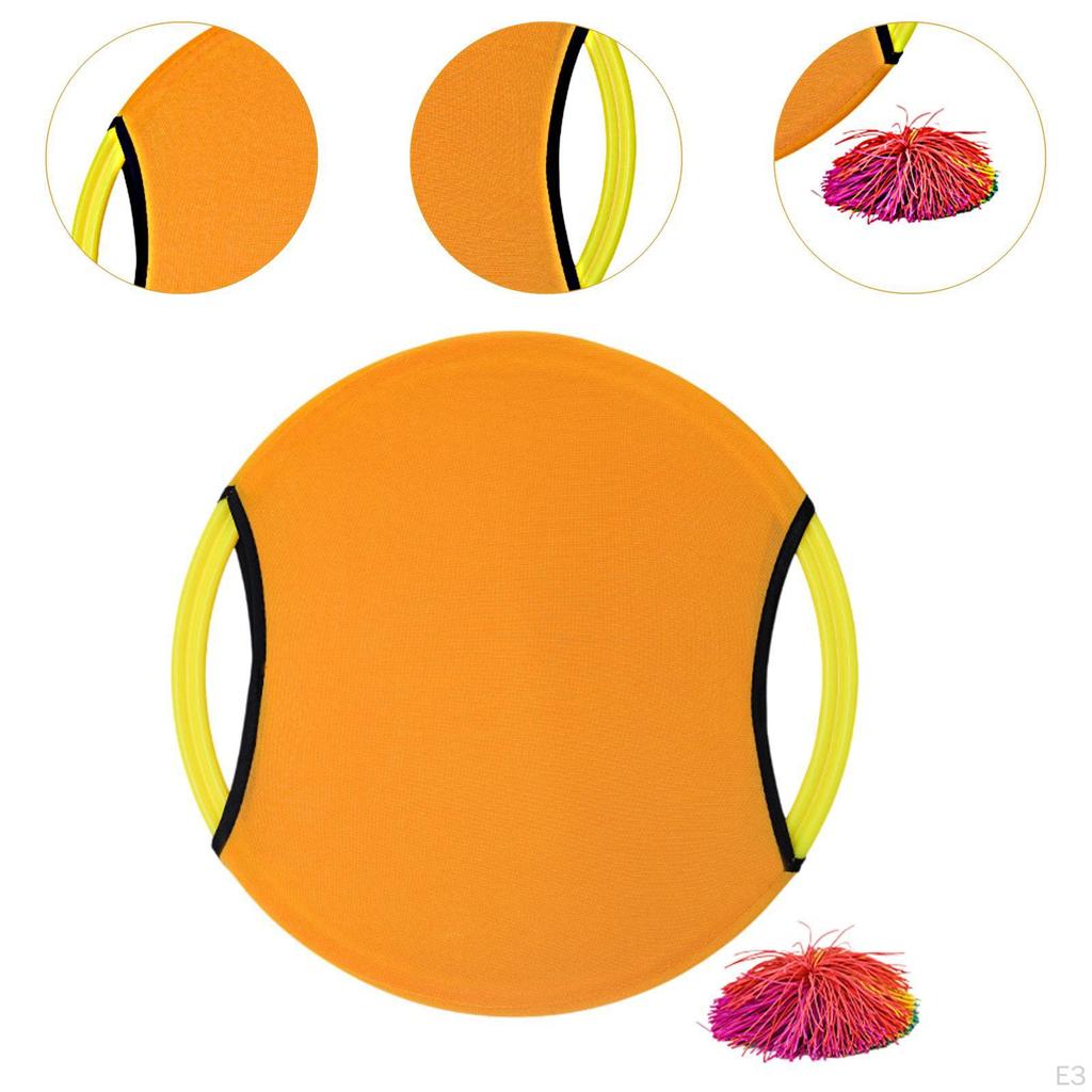 Bouncy Paddle Ball Set, Toss And Catch Activity for Children At The Beach