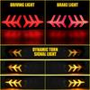Integrated LED Red Brake Tail Light Turn Signal For Honda CB /CBR 650F 2014-2018
