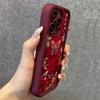 Schwarzes Rillen-Schmetterlings-Sandstein-Case für iPhone 15/16/17