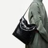 Lederwachs-Tragetasche Damen-Umhängetasche Pendler-Achseltasche Originaldesign für die Arbeit