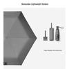 automatic electric straight rod black vinyl uv protection
