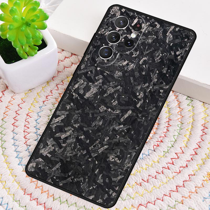 Forged Carbon Phone Case for Samsung Galaxy note 10 pro S26 Ultra S23 S24 FE S25 S21 S22 PLUS shockproof Cove