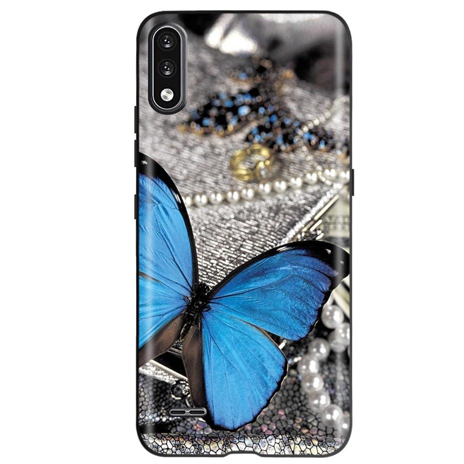For LG K22 LM-K200 K200E K200B Fashion Pattern Phone Case Soft Silicone TPU Back Cover For LG K22 K 22 2020 Fundas