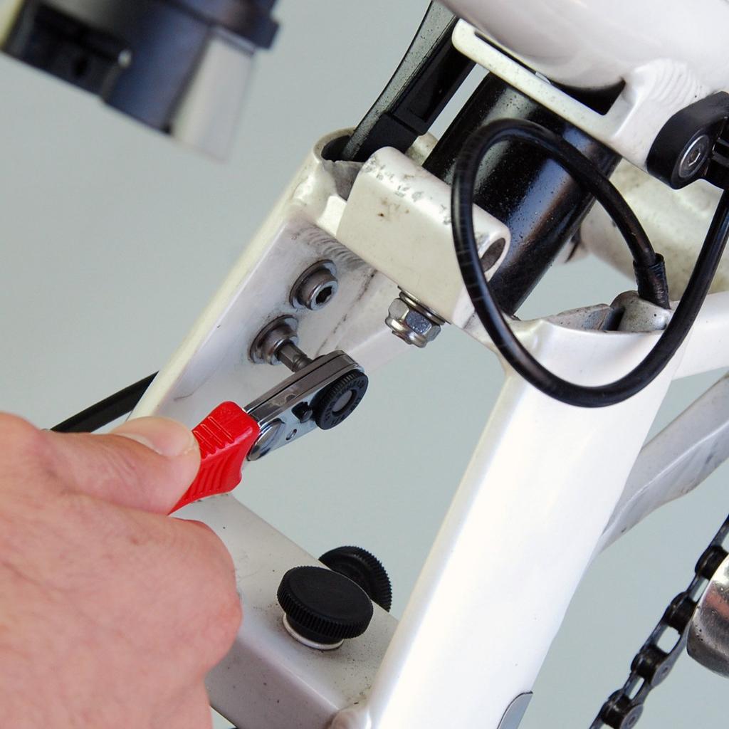 ANEX Ratchet Driver, Compact Bit 52, Straight Type, Set of 10 Bits, No. 525-10B