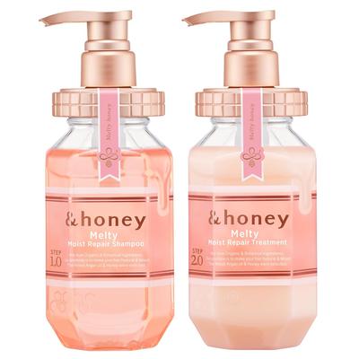 Bal Eriyik Nemli Onarıcı Şampuan Saç Kremi İkili Set 440ml Hediye