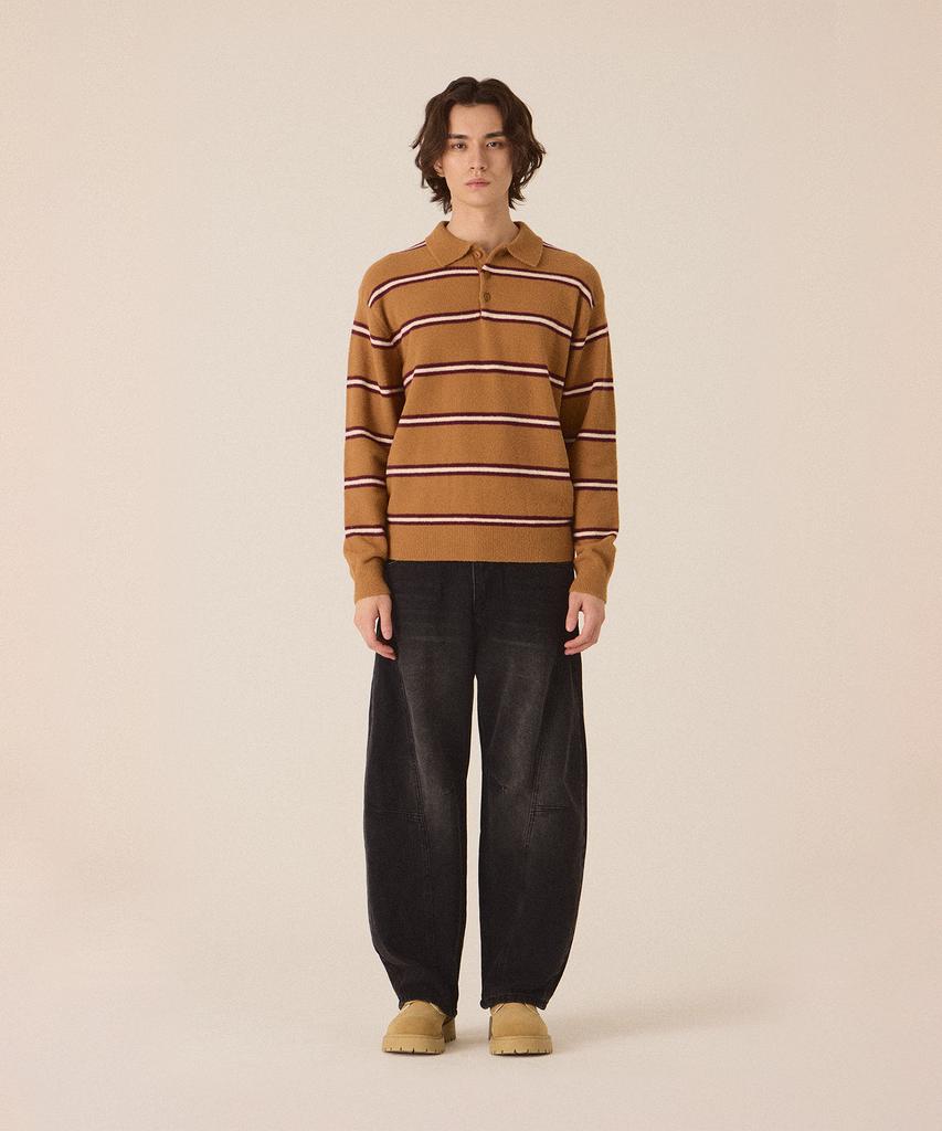 CUTZ Hairy Striped Collar Knit - 2 Colors