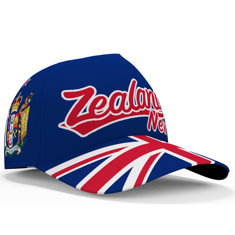 New Zealand Custom Made Name Number Team Logo Hat Nzl Country Travel Maori Nation Aotearoa Flag Print Po Baseball Cap